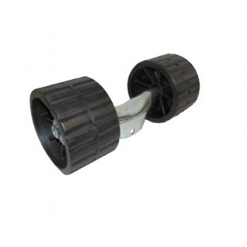 Staffa con rulli fissi 